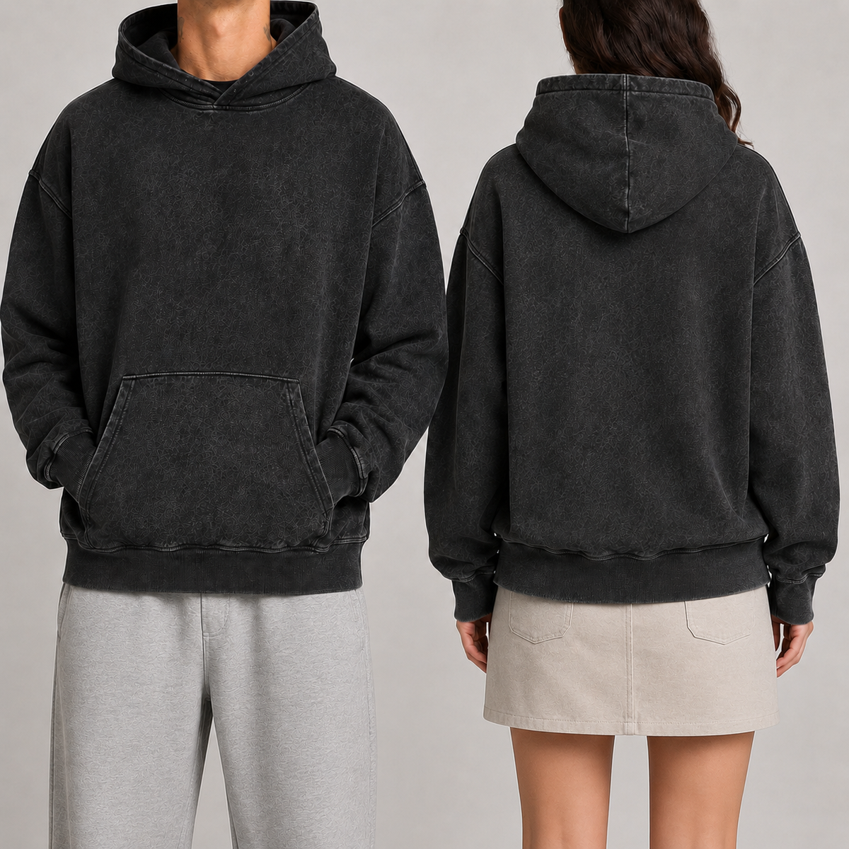 Freddy Krueger | Premium Halloween Vintage Acid Washed Hoodie