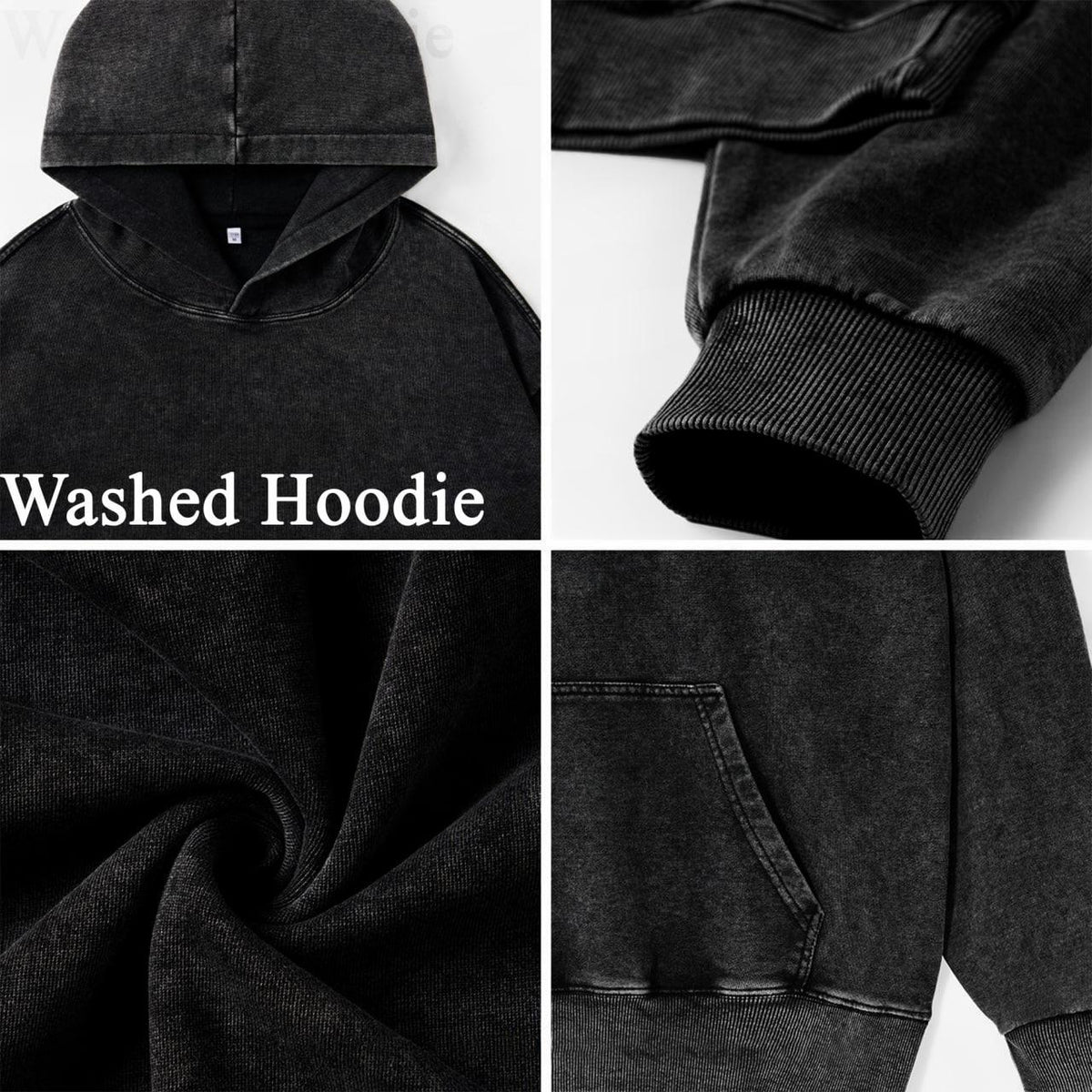 Freddy Krueger | Premium Halloween Vintage Acid Washed Hoodie