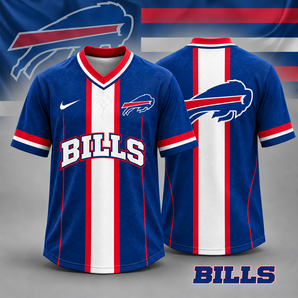 Buffalo Bills | Premium NFL Football Legacy V-Neck Jersey
