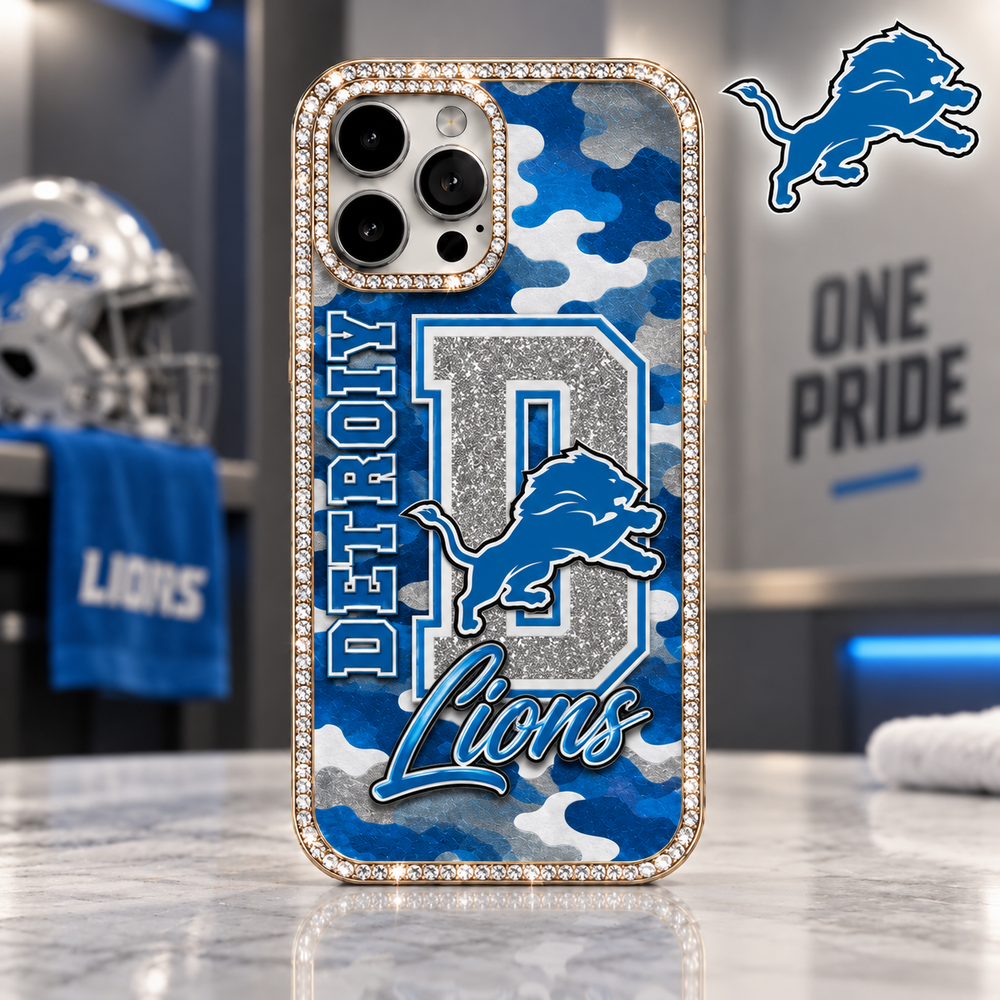 Detroit Lions | Premium NFL Team Heritage Phone Case
