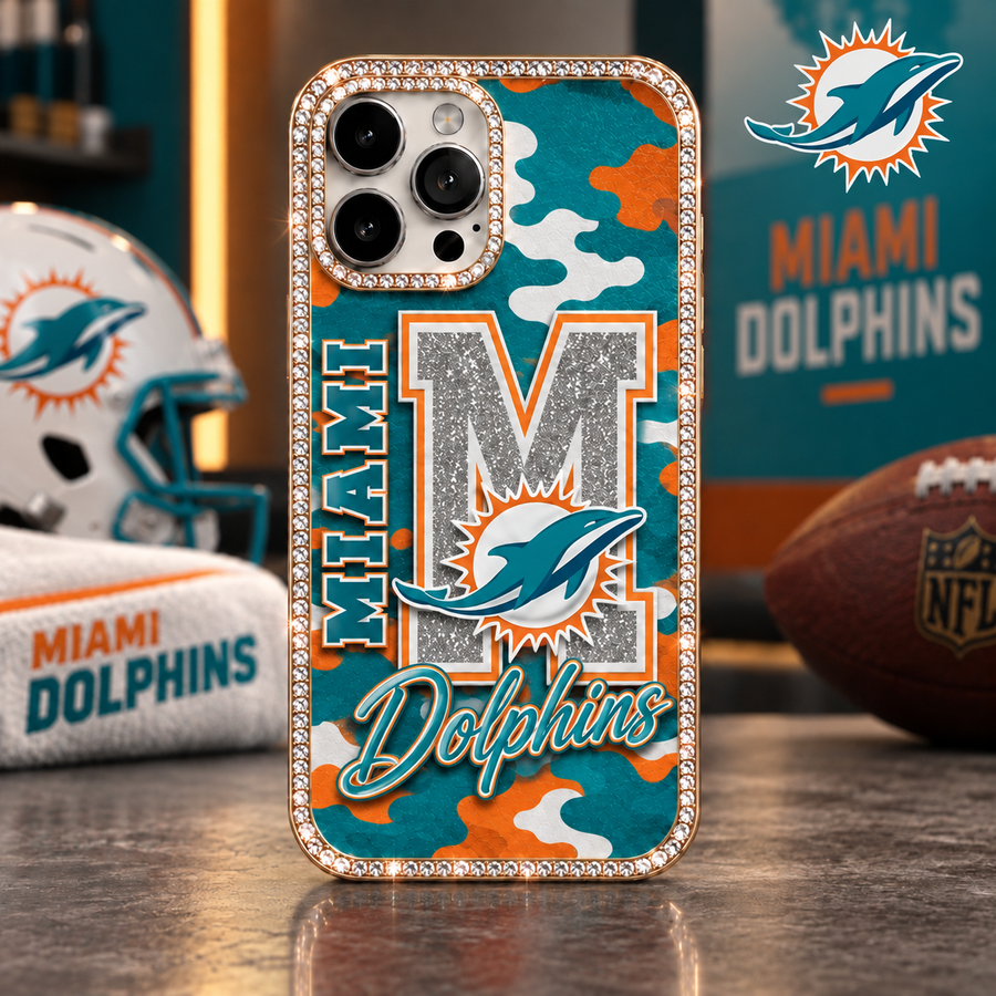 Miami Dolphins | Premium NFL Team Heritage Phone Case