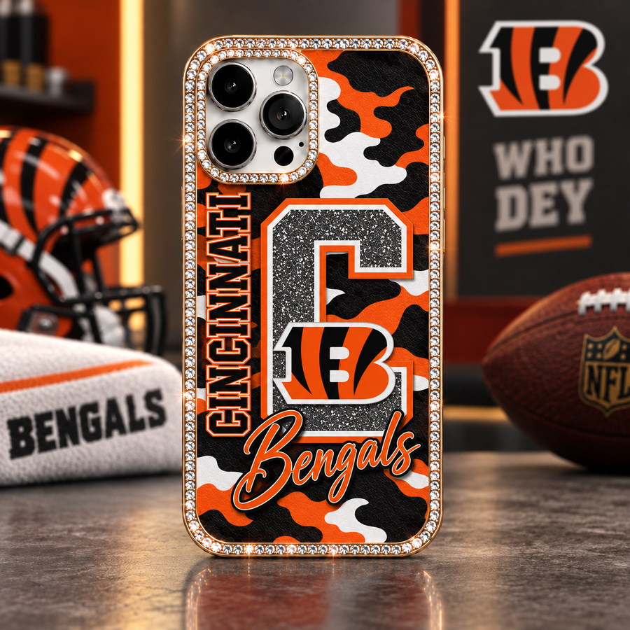 Cincinnati Bengals | Premium NFL Team Heritage Phone Case