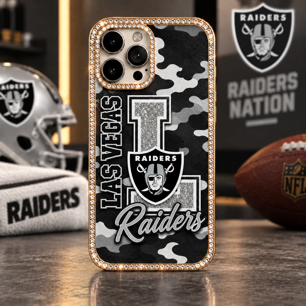 Las Vegas Raiders | Premium NFL Team Heritage Phone Case